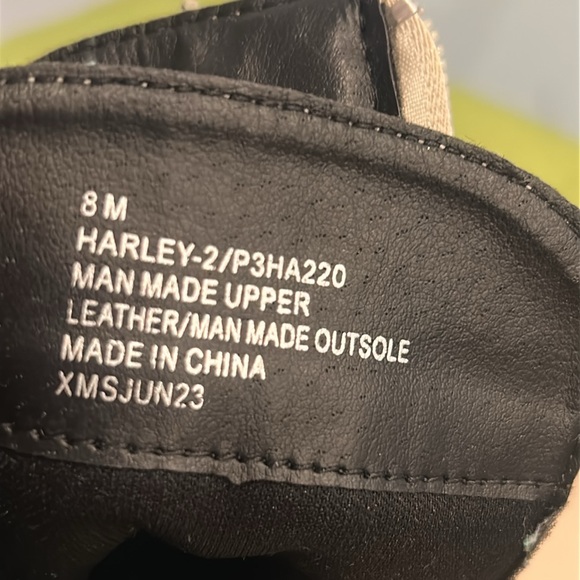 Sincerely Jules Harley Leather Moto Boots - Picture 8 of 11